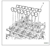 氣門(mén)挺柱的拆卸